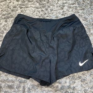 Nike leopard print shorts